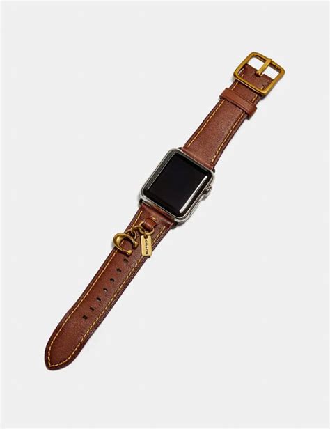 Coach Apple Watch Strap, Compatible with Apple Watch 38mm, .